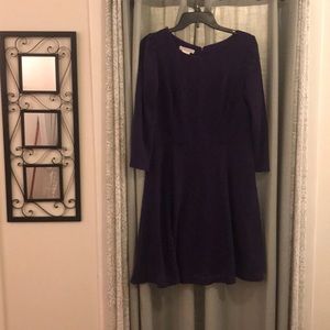 Dark purple dress